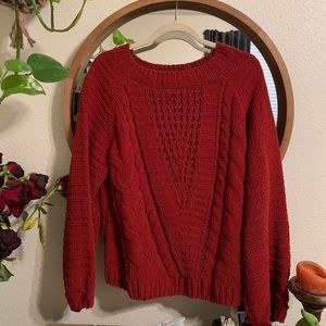 HP 💫 Slouchy Burnt Orange Sweater
